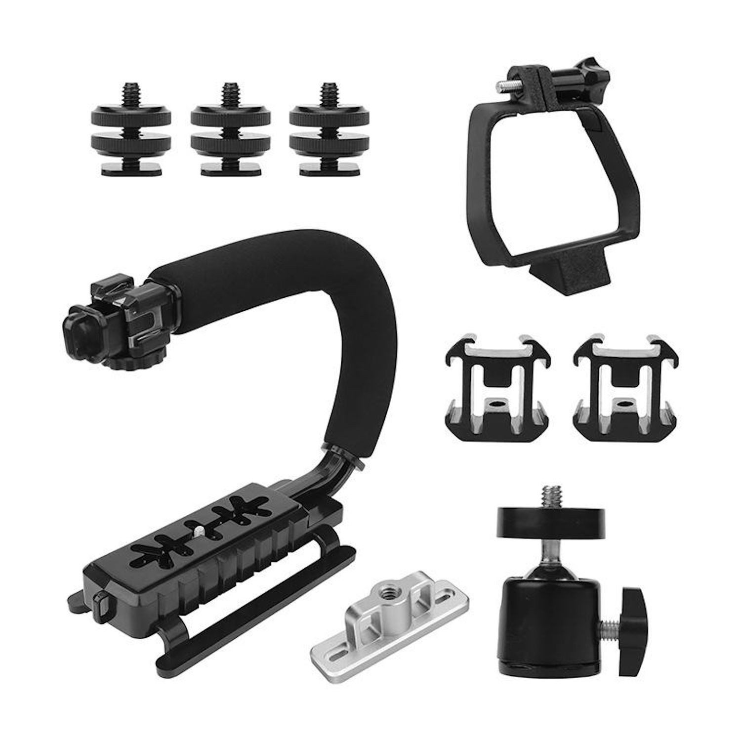 Wigento Für DJI Flip Drohne CQT Handheld Aufnahmehalterung Stabilisator Kit Zubehör Drohne