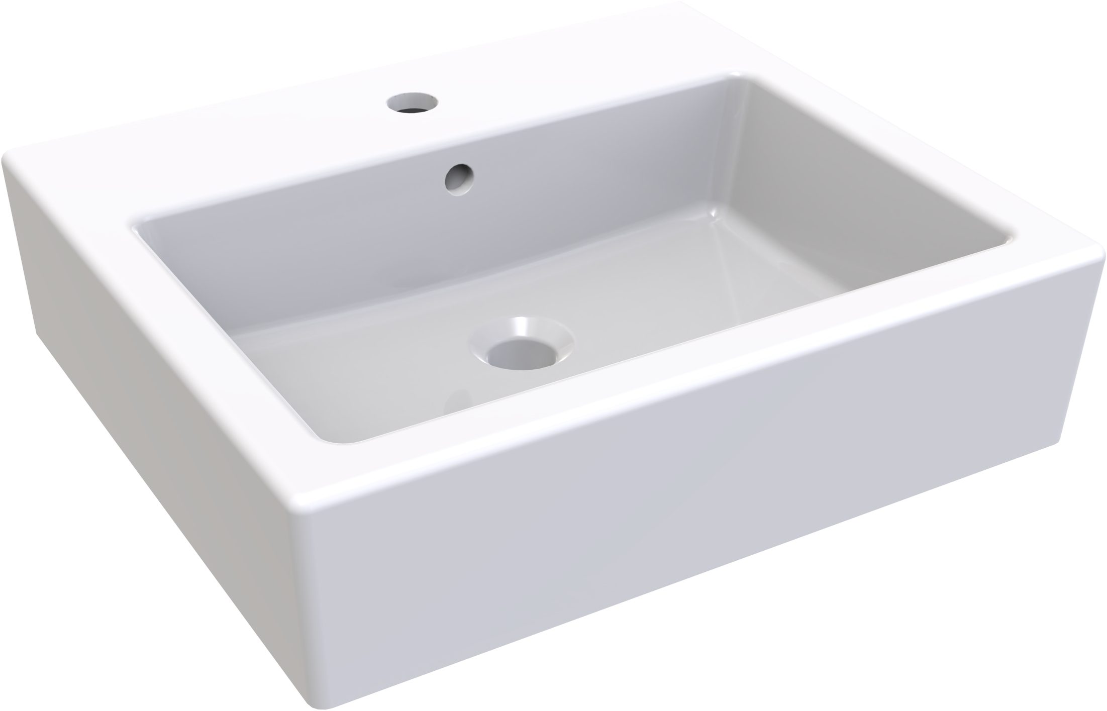 welltime Aufsatzwaschbecken Pesante, NANO Glasur günstig online kaufen