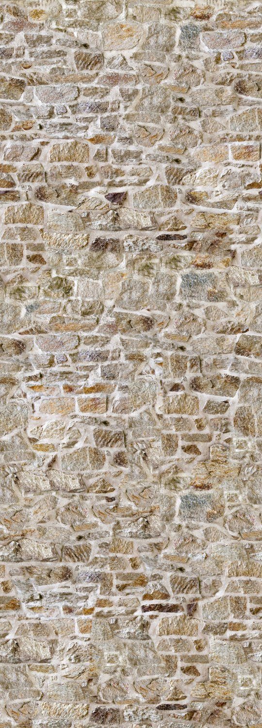 queence Vinyltapete Abdullah, glatt, Steinoptik, 90x250cm, günstig online kaufen