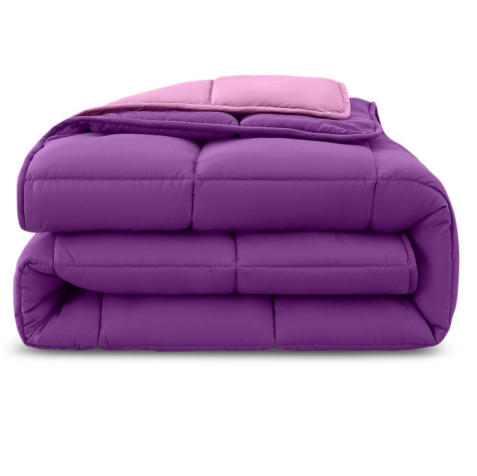 wometo Microfaserbettdecke 4-Jahreszeiten Steppbett Bi-Color, 2 Deckengröße günstig online kaufen