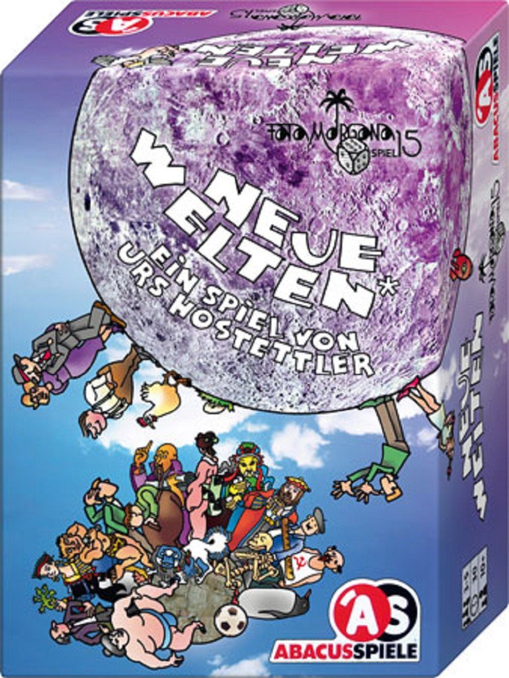 ABACUSSPIELE Spiel Neue Welten Lustiges Wort Kartenspiel