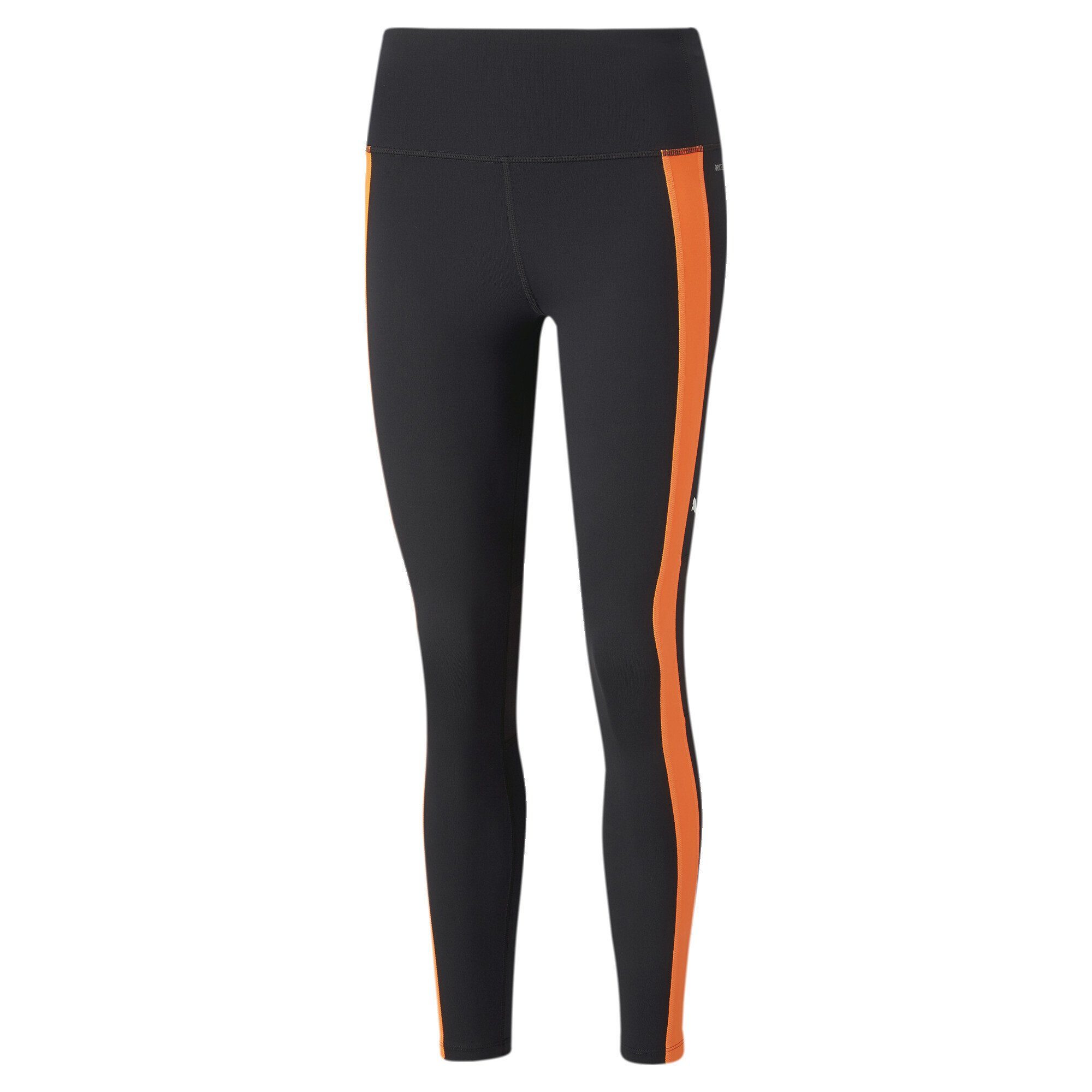 PUMA Leggings individualBLAZE Fußball Laufhose Damen Black Ultra Orange