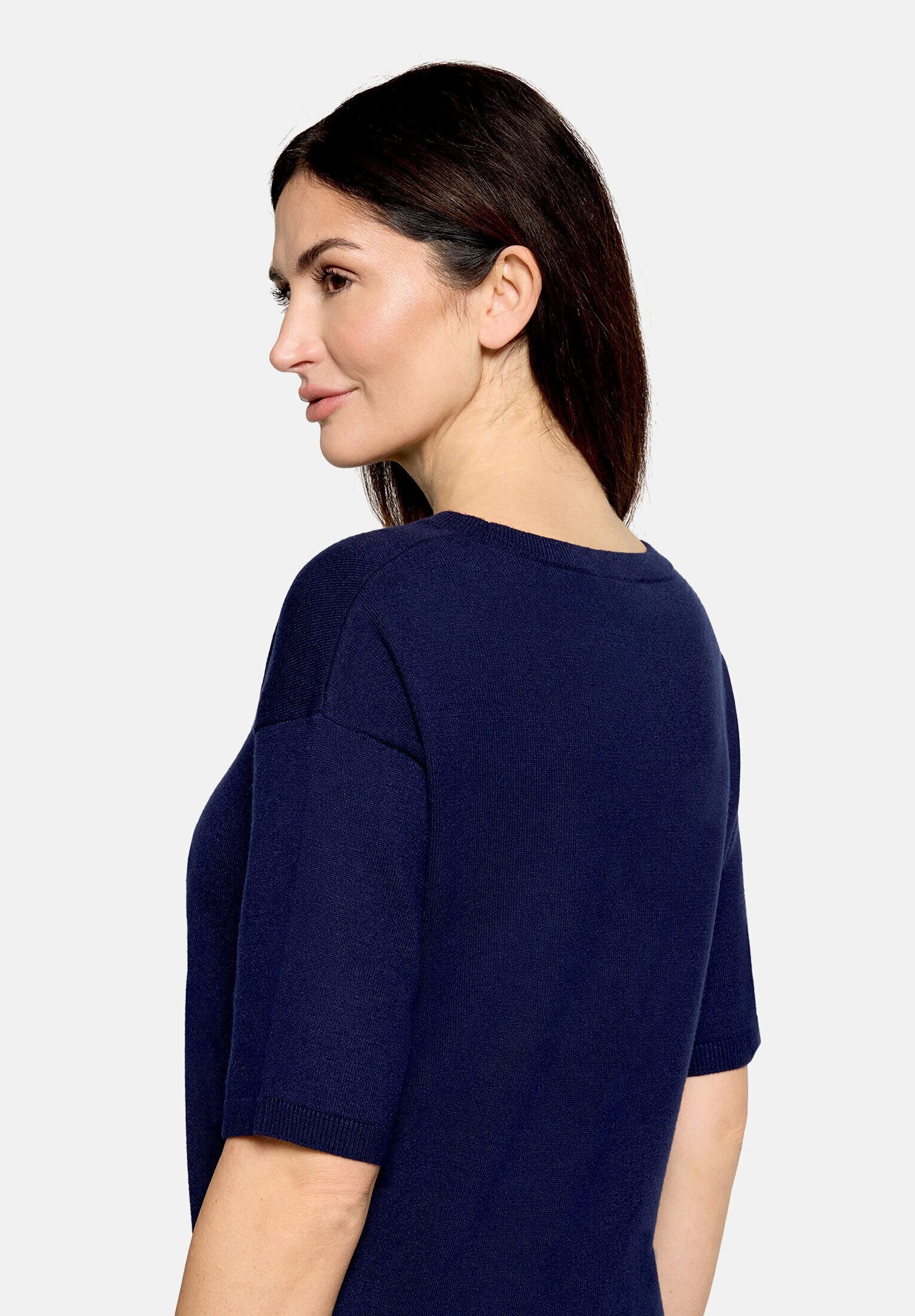 Cartoon Kurzarmshirt Damen mit Rundhalsausschnitt (1-tlg)