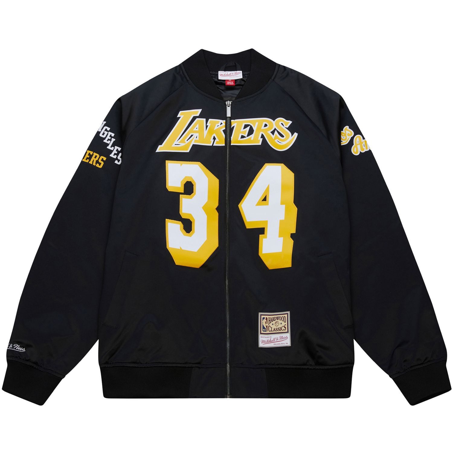 Bomberjacke Satin Los Angeles Lakers Shaquille O’Neal