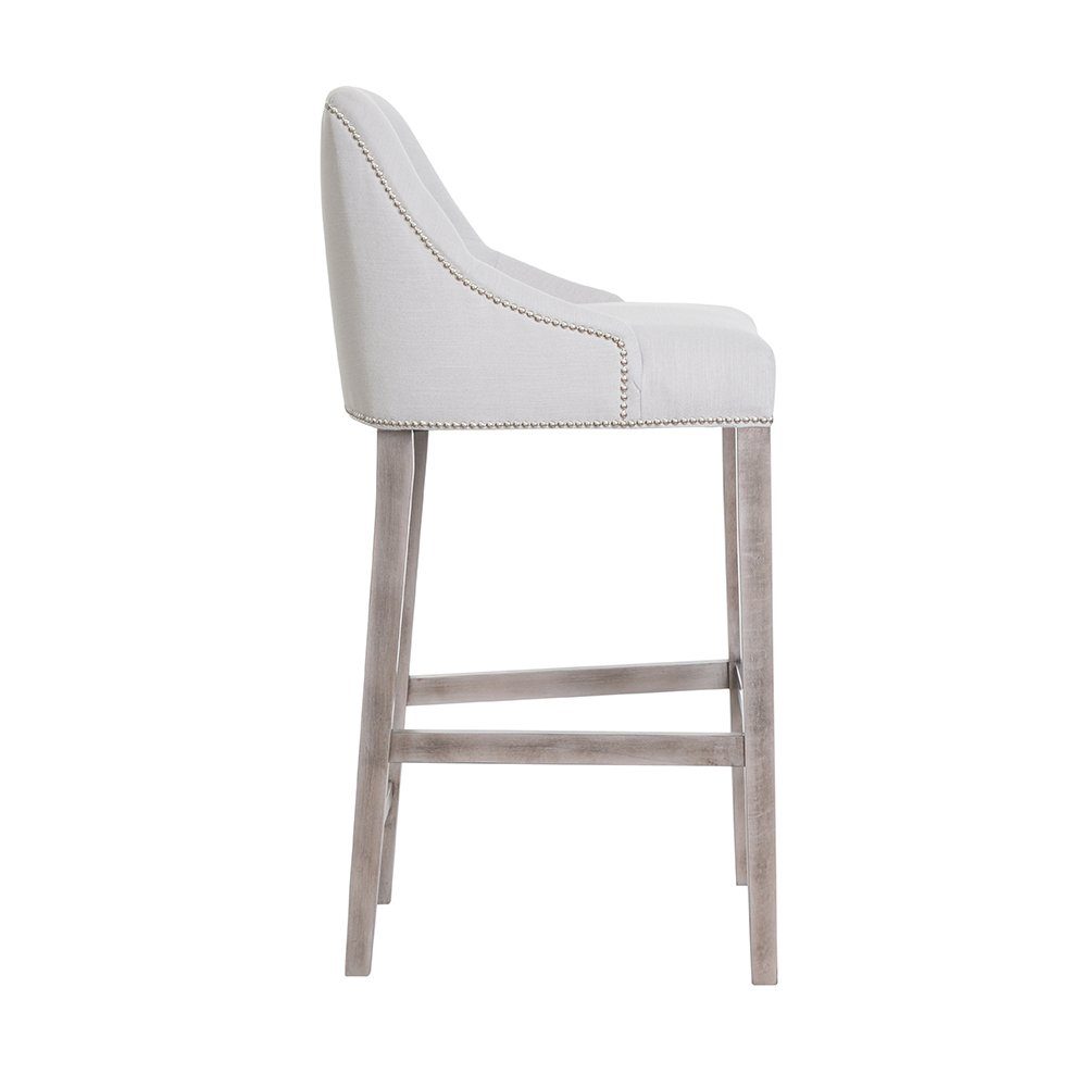 Stühle Stil Hochstuhl, Tresen Hocker 4x Barhocker Chesterfield JVmoebel Bar Design Stuhl Set Polste