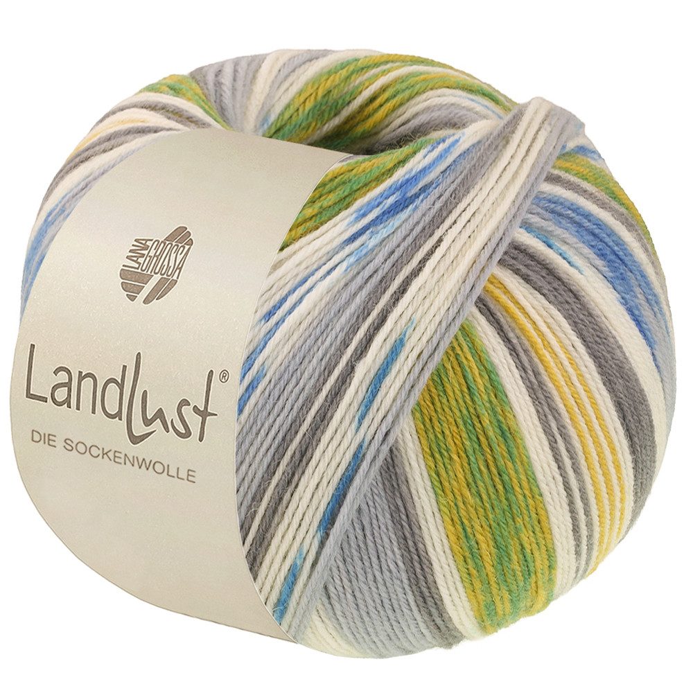 LANA GROSSA LANDLUST DIE SOCKENWOLLE Häkelwolle, 420 m (4-fach Sockenwolle von Lana Grossa und Landlust), 100 g