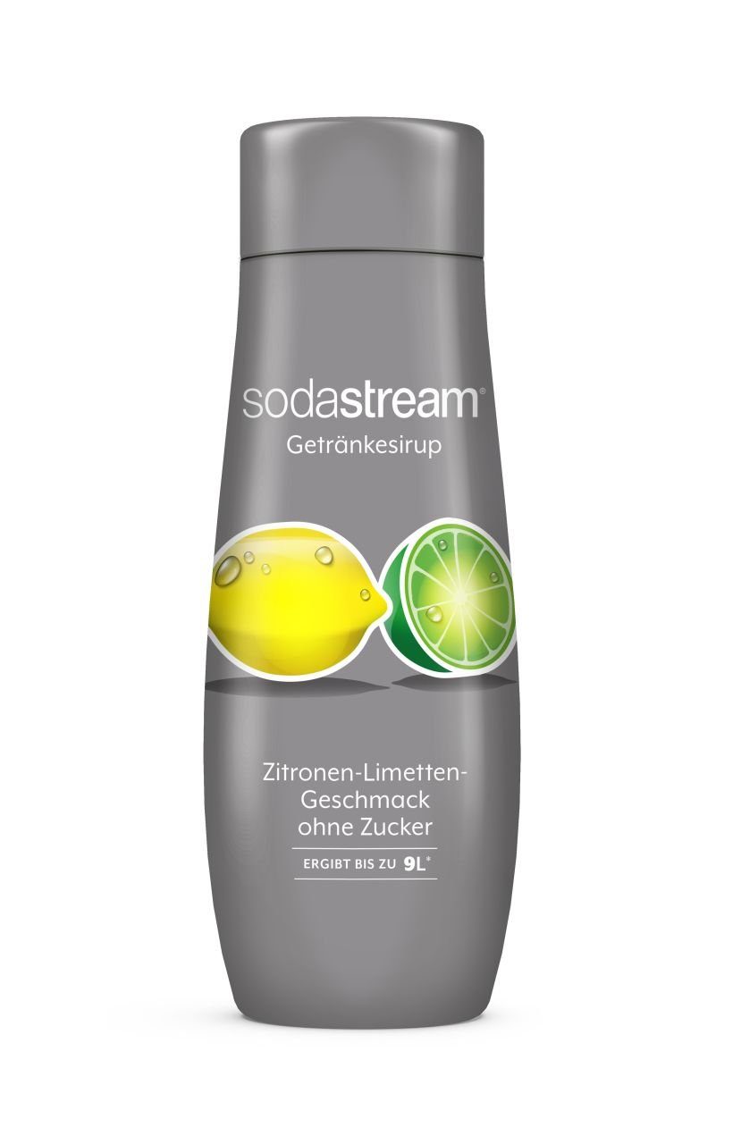 SodaStream Wassersprudler Sodastream Sirup Zitrone-Limette ohne Zucker, 440