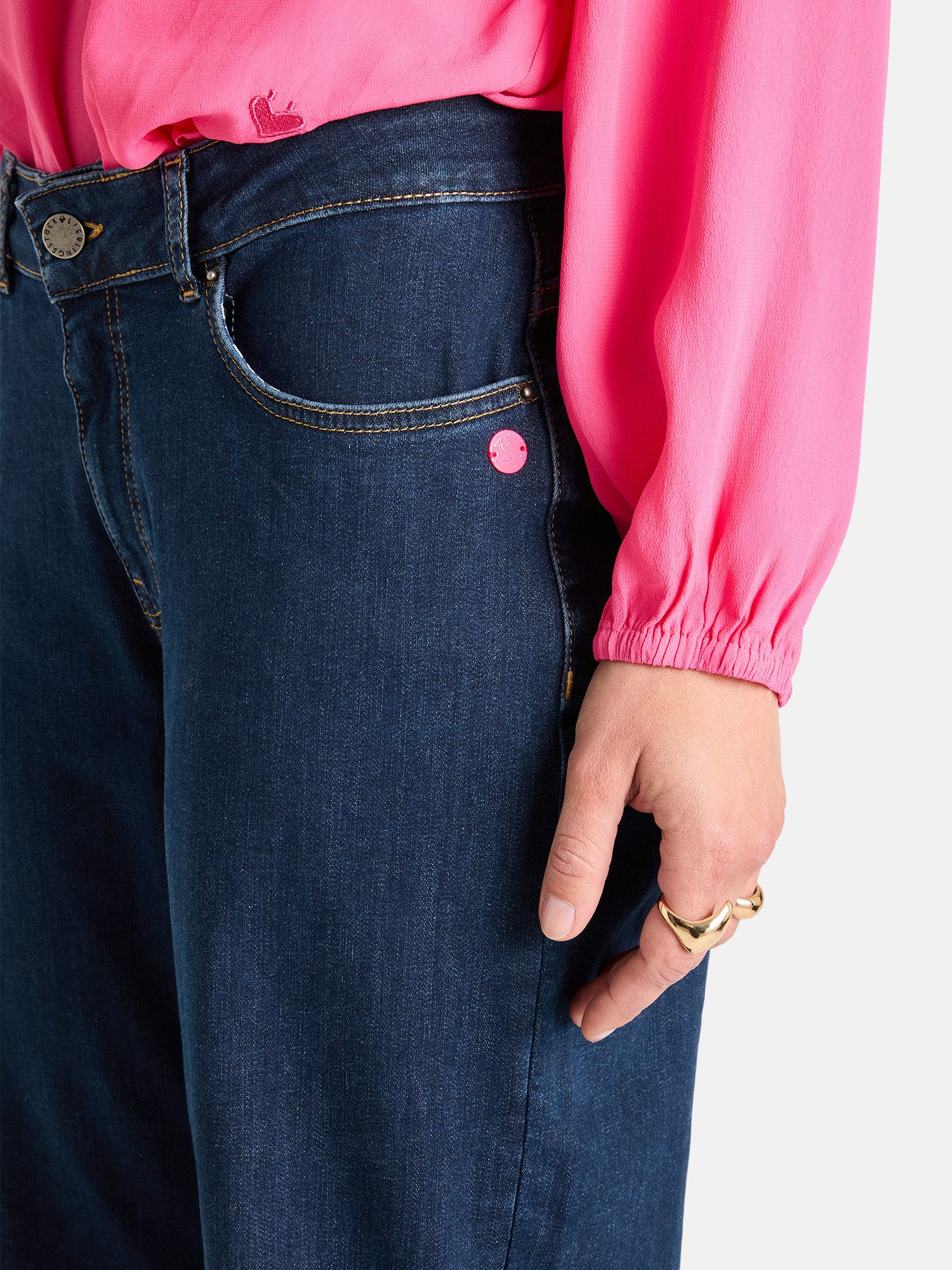 Lieblingsstück 5-Pocket-Jeans LS 61EP mit geradem Bein, Baumwollmix