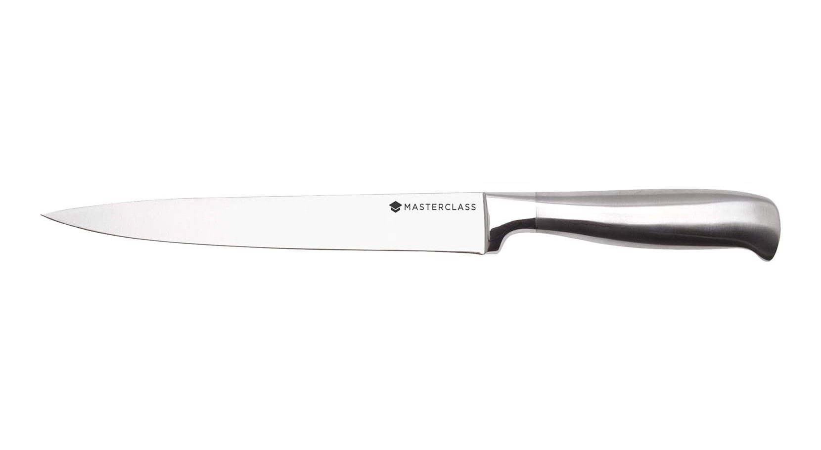 MasterClass Messerblock Fleischmesser Tranchiermesser Messer Edelstahl MasterClass Acero