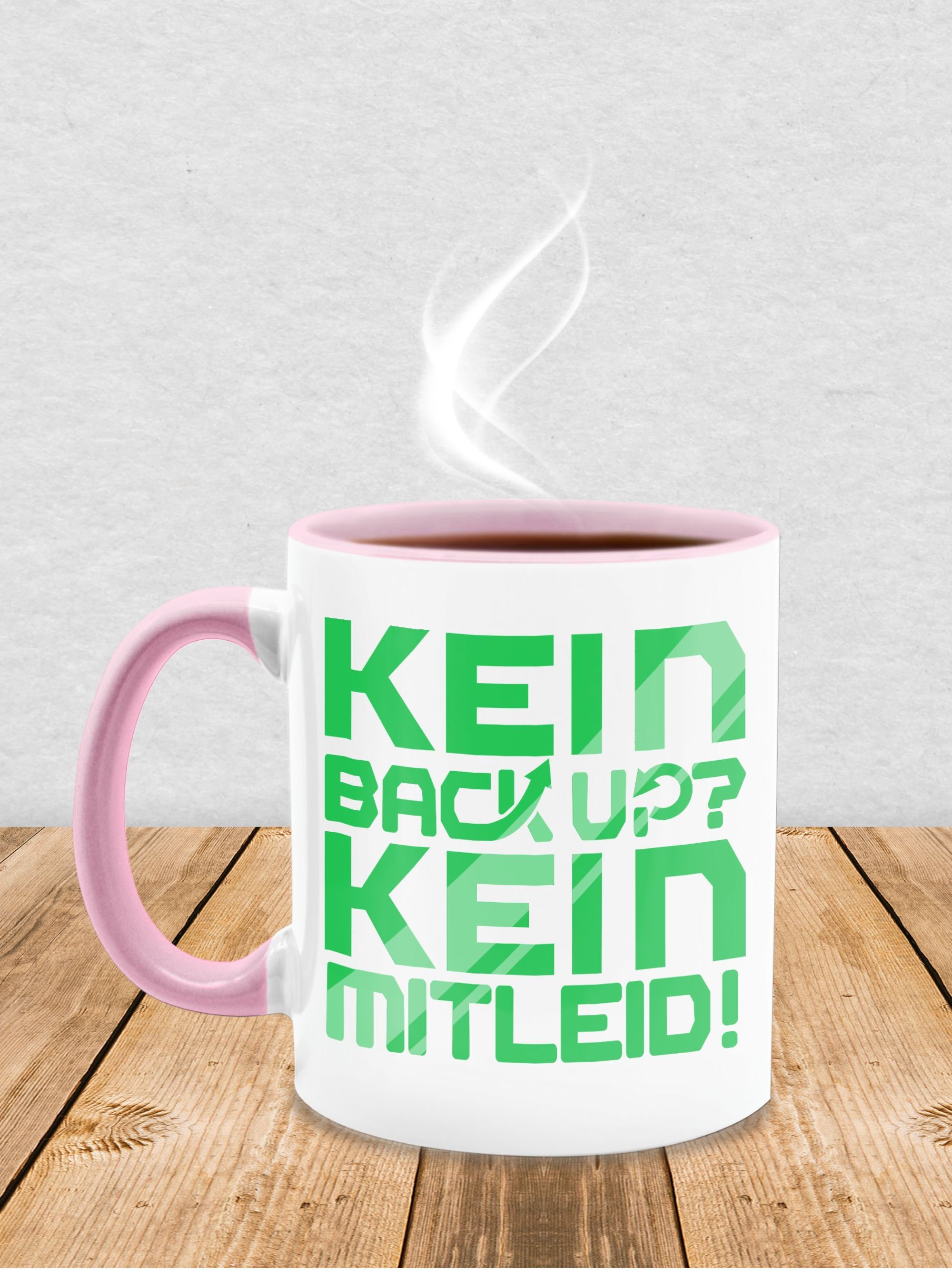 Informatiker Backup Statement Mitleid Geschenk Kein Kein Keramik, 3 Rosa ITler, Tasse Entwickler Shirtracer