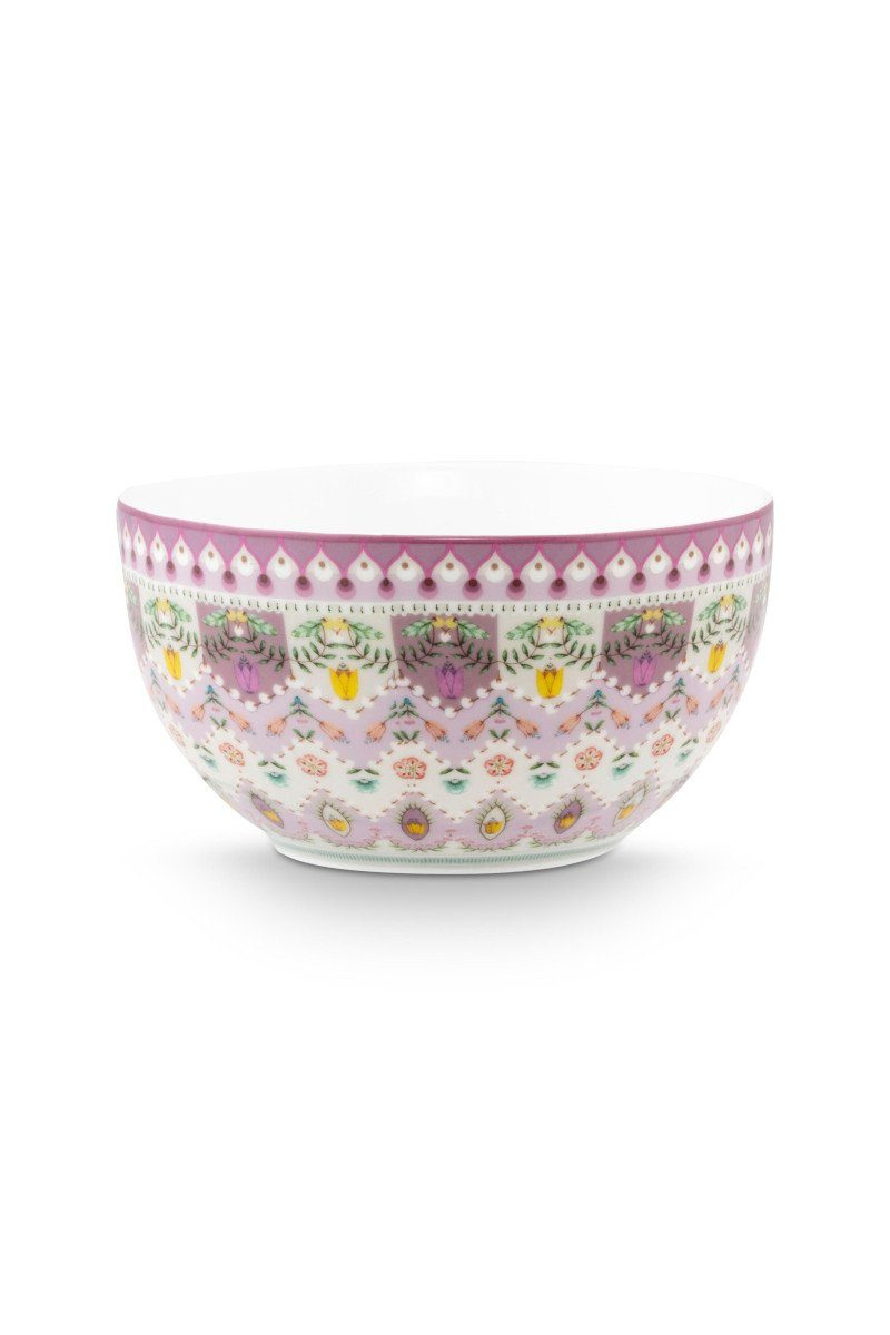 PiP Studio Schale Lily&Lotus Bowl lila/bunt 12cm, Porzellan, (Bowl)