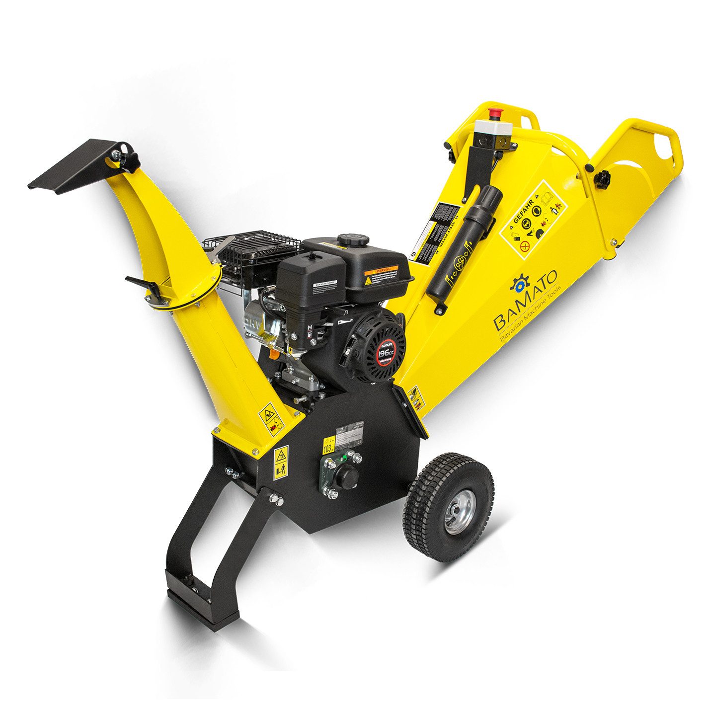 BAMATO Häcksler HACK-100, 10 cm max. Astdurchmesser, (1-St), kompakter Häck günstig online kaufen