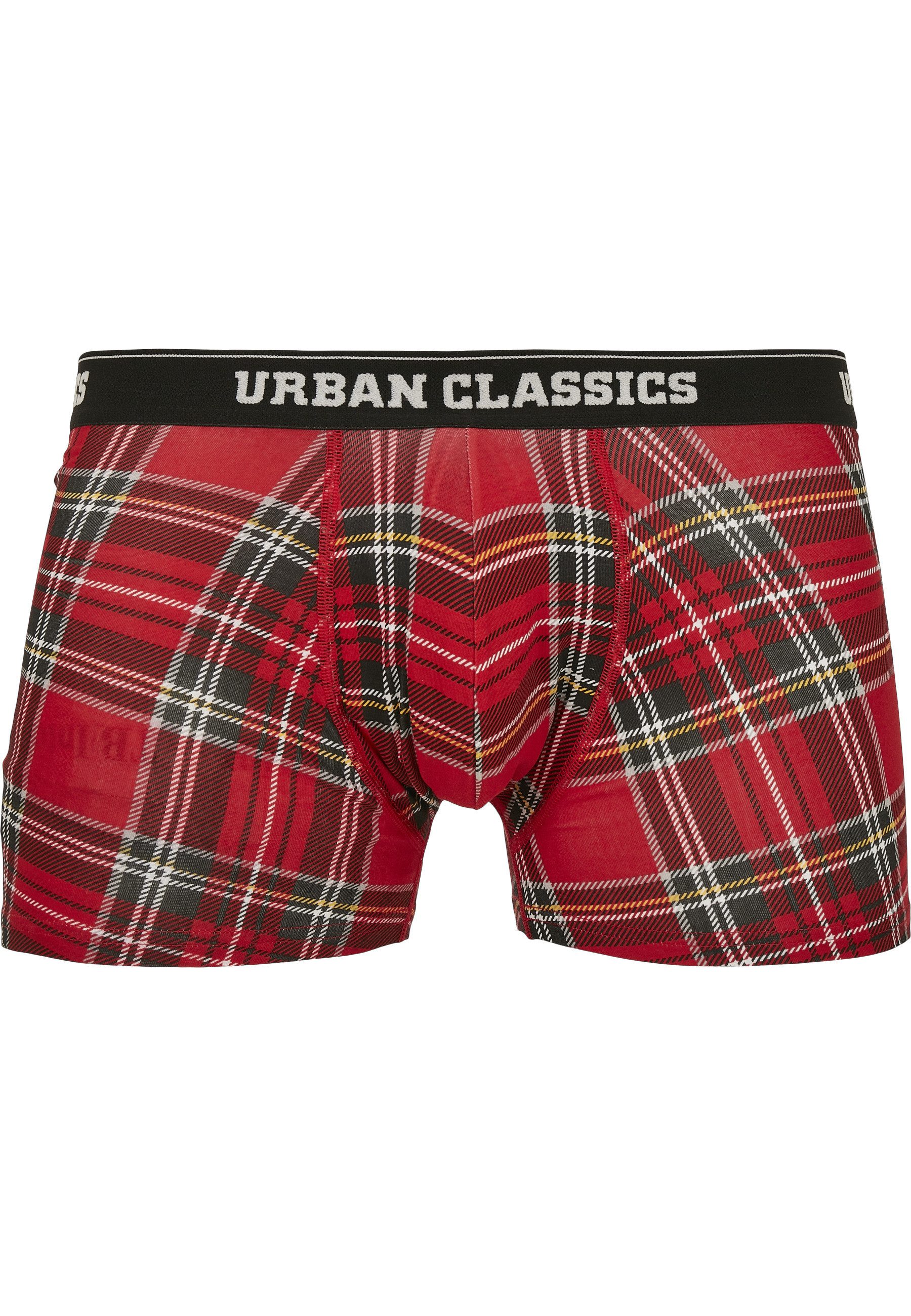 URBAN CLASSICS Boxershorts Urban Classics Männer Boxer Shorts 3-Pack (1-St)