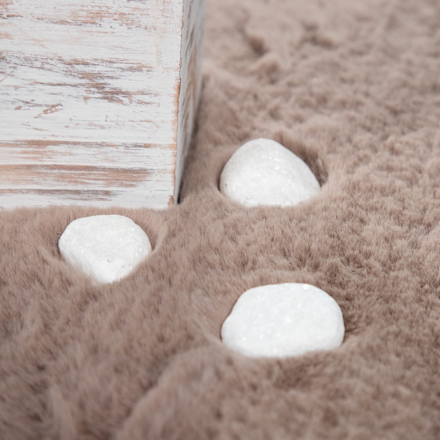 TT Home Teppich, Rund, Höhe: 26 mm, Hochflor Teppich Schlafzimmer Kunstfell günstig online kaufen