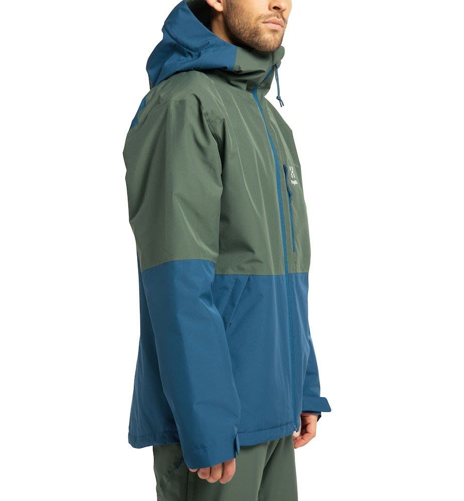 Winterjacke & - Haglöfs Gondol Dark Haglöfs Green Ski- Insulated Jacket Ocean Fjell Herren M