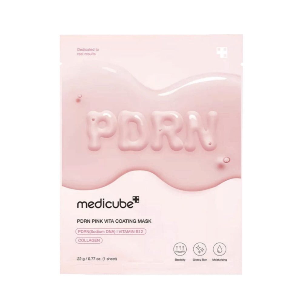 Medicube Tuchmaske Medicube, PDRN Pink Vita Coating Mask - 01 Sheet