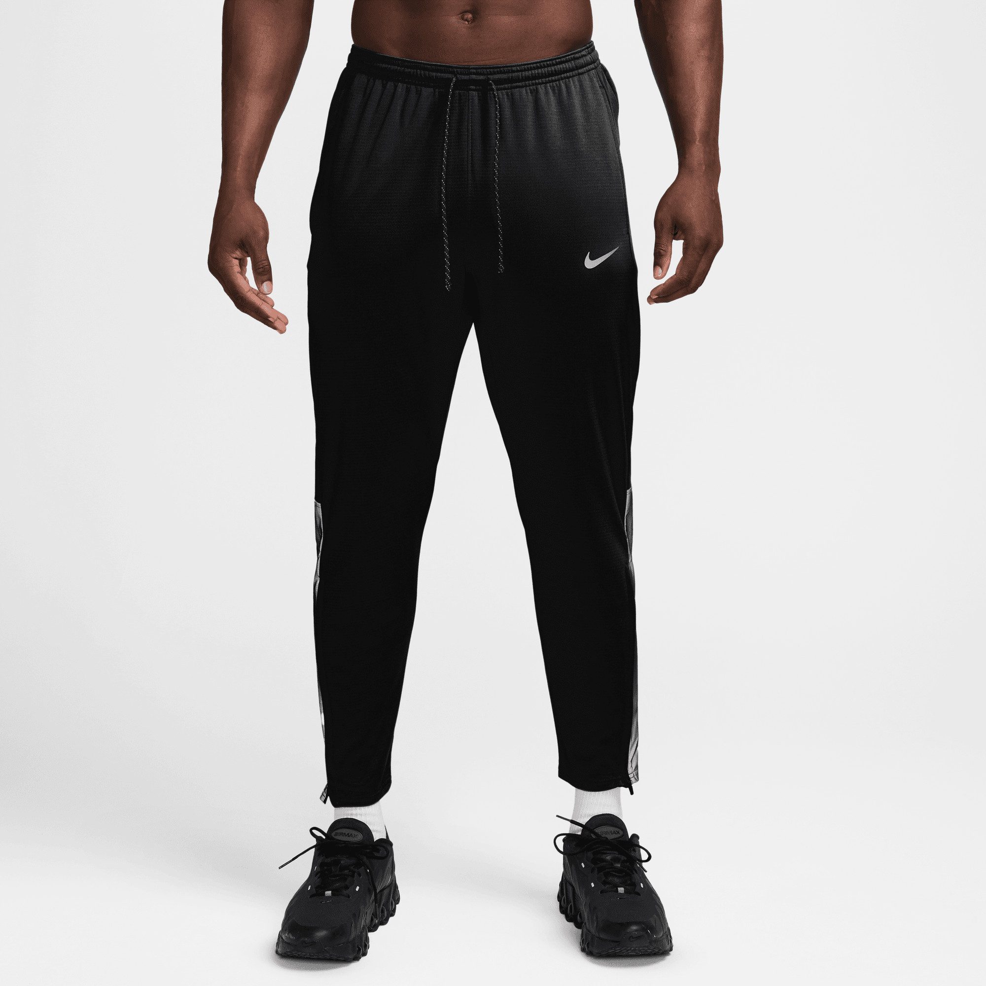 Nike Laufhose M NK DF MILER WNT KNIT PANT für Laufen, schnell trocknend, atmungsaktiv, mit elastischem Bund