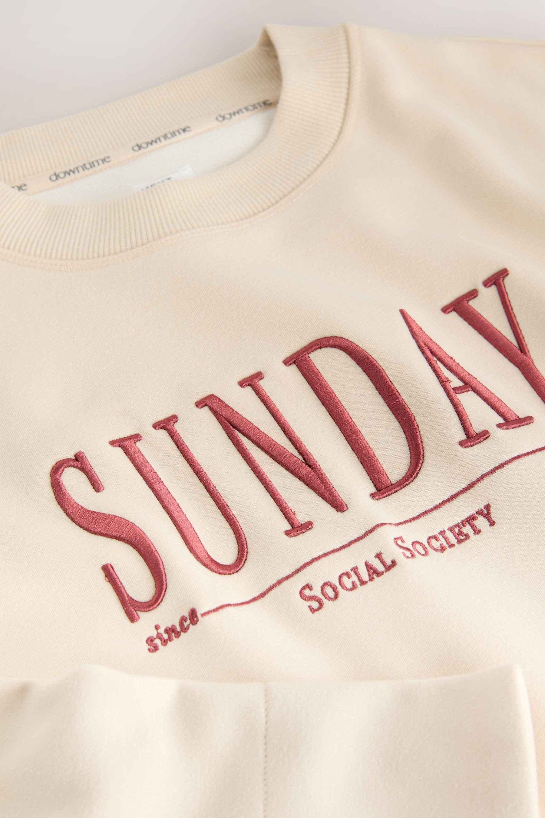 Next Sweatshirt Langärmeliges Sweatshirt, Sunday (1-tlg) günstig online kaufen