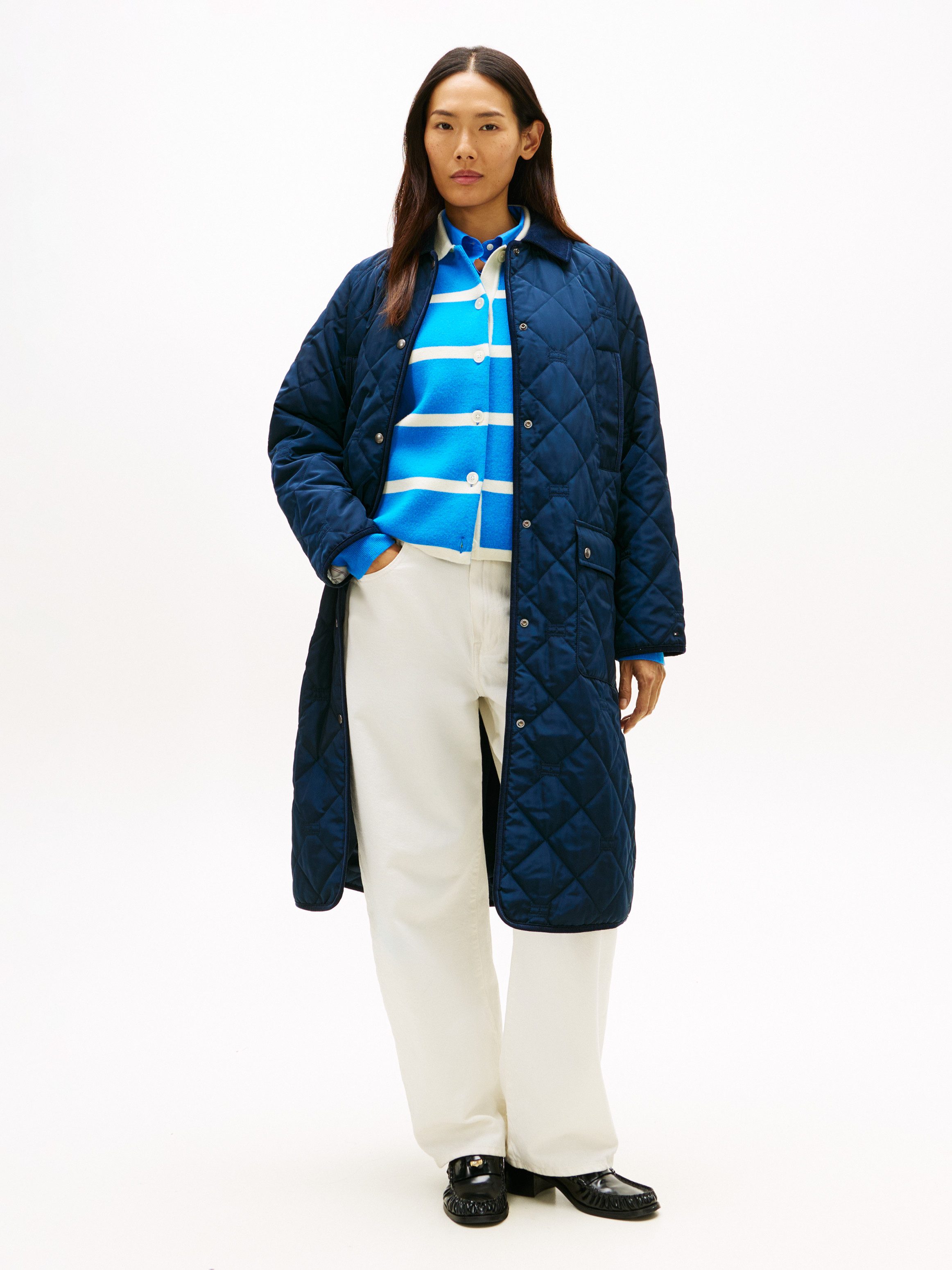 Tommy Hilfiger Steppmantel PADDED FLAG QUILTED COAT günstig online kaufen