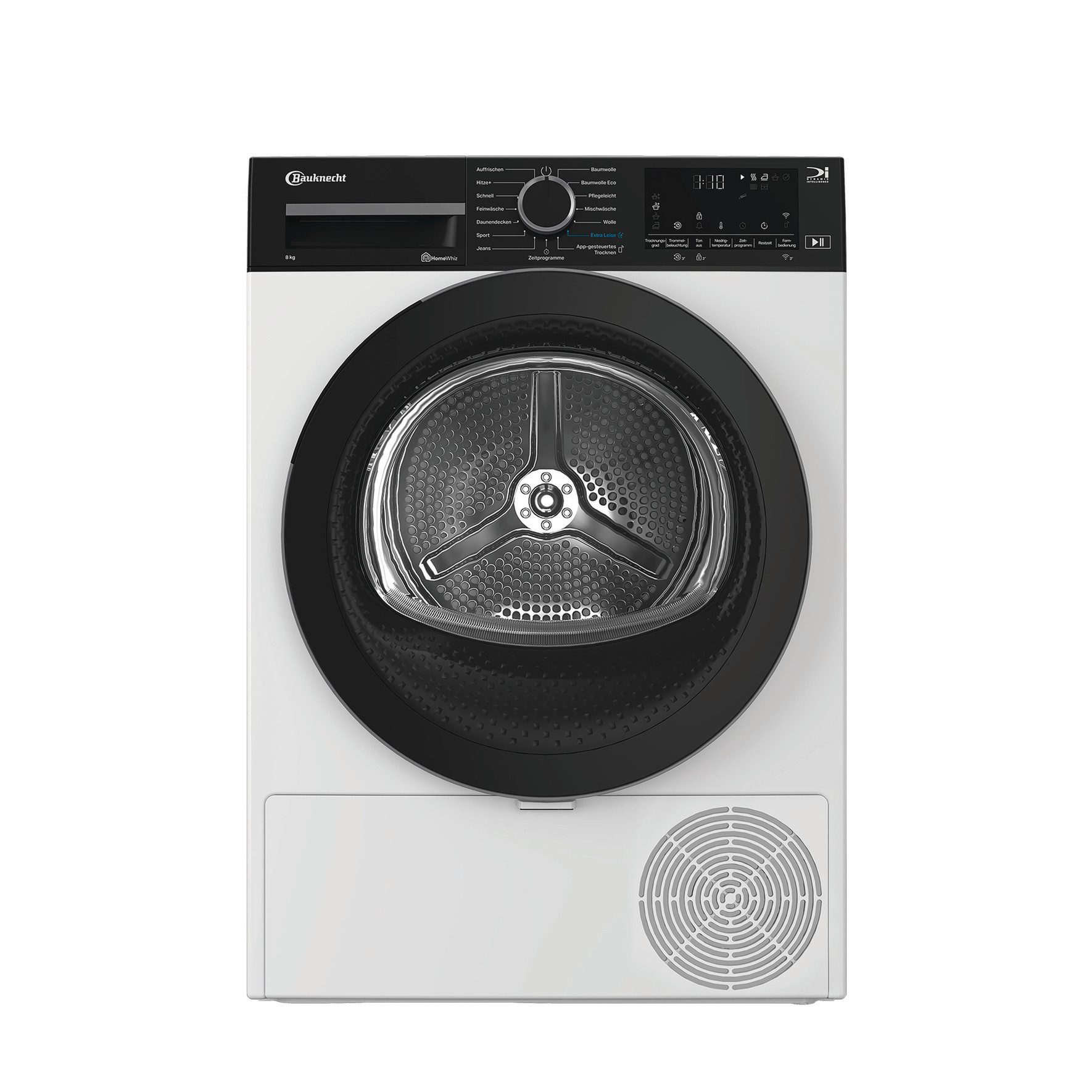 BAUKNECHT Wärmepumpentrockner TR SUPER ECO 8A, Silent Spin – leises Trocknen dank optimierter Trommelbeschichtung