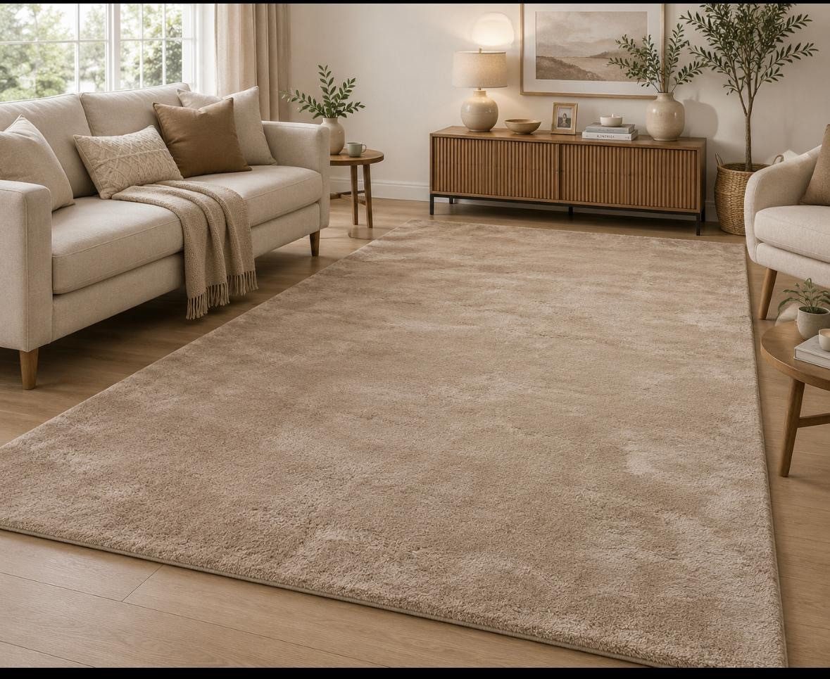 Carpetilla Teppich Waschbarer Teppich– Modern & Weich für Wohnzimmer, Schlafzimmer, Rechteckig