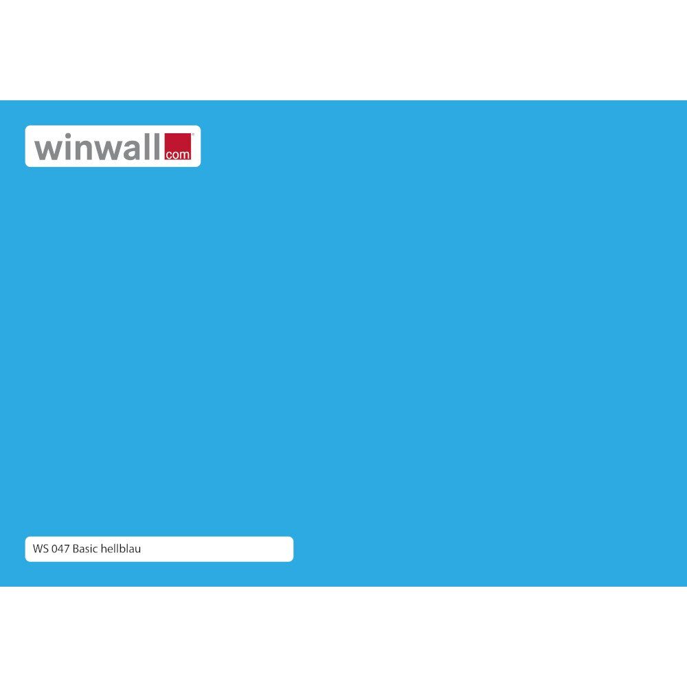 winwall Duschrückwand Duschrückwände ALU-Verbundplatte Dekor: Himmelblau, (1-tlg), Wandverkleidung aus Alu