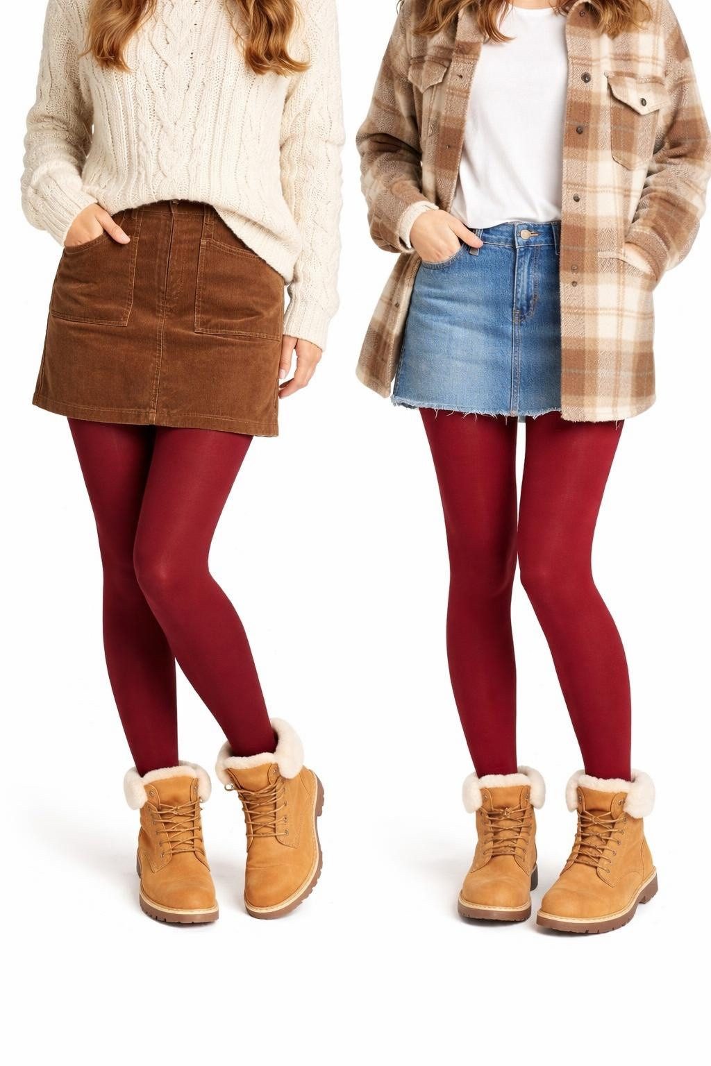 Cocain underwear Thermostrumpfhose 2 Warme Kinder Thermo Strumpfhose geflauscht Vollfrottee Innenfleece (2 St) warm weich flauschig