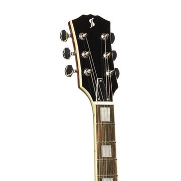 Stagg E-Gitarre Stagg SEL-STD Goldtop