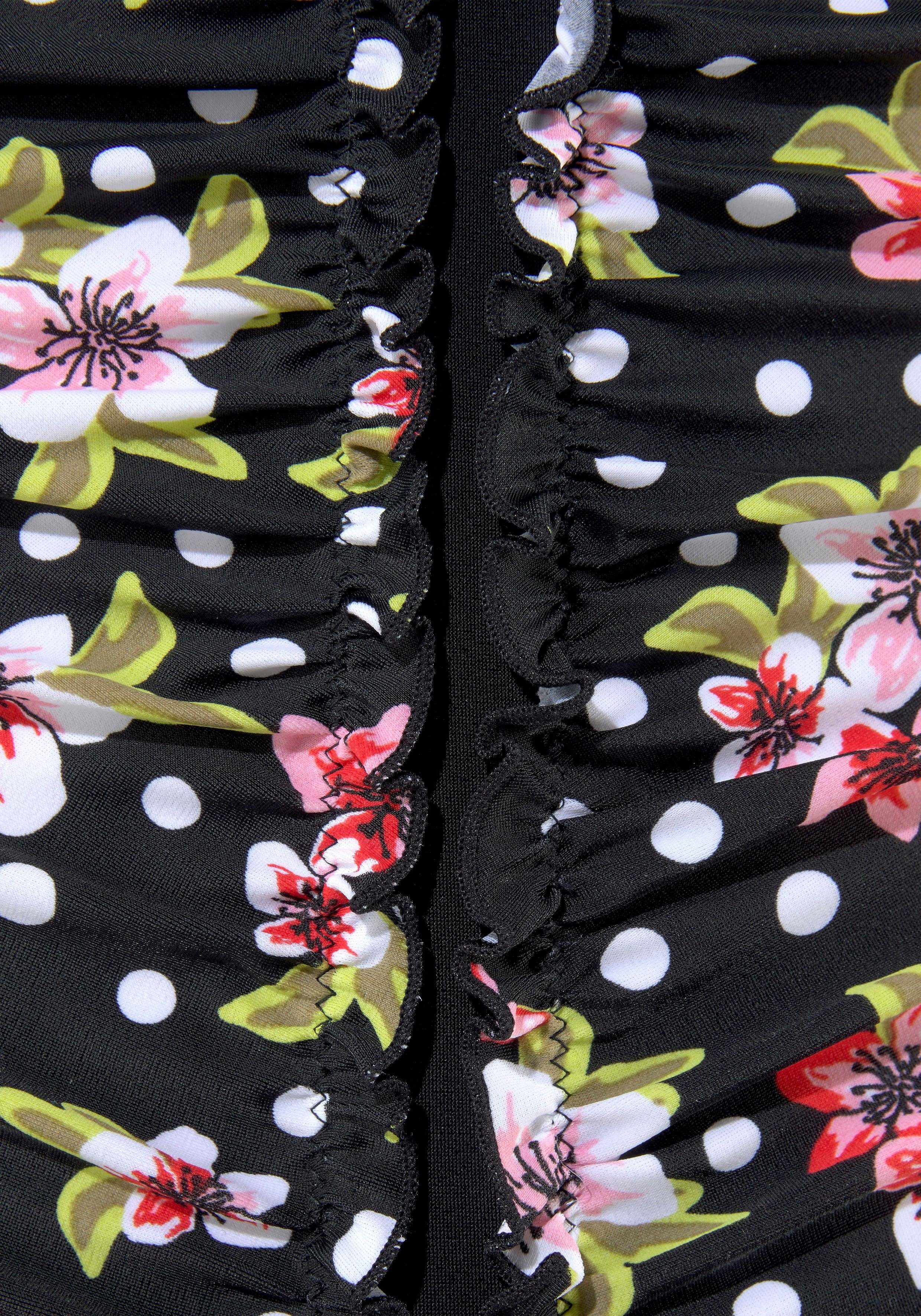LASCANA Badeanzug mit floralem Print und Shaping-Effekt – Bild 4 von 5