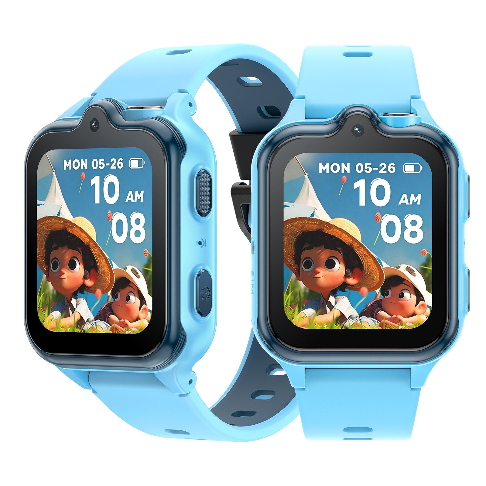 DOOGEE 4G Kinder-Smartwatch mit GPS-Ortung,SOS und Videoanruf,2+16GB,IP68 Watch (Proprietär)
