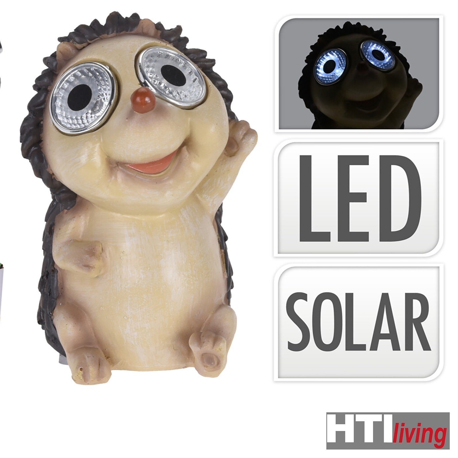 HTI-Living (4 Solarlampe, St) Gartentiere, 4er Gartenfigur Set