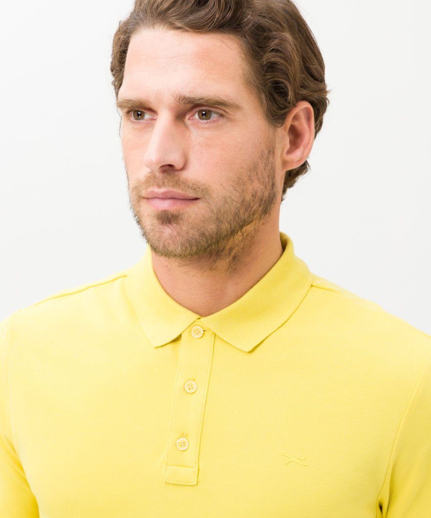 gelb Style Poloshirt Brax PETE