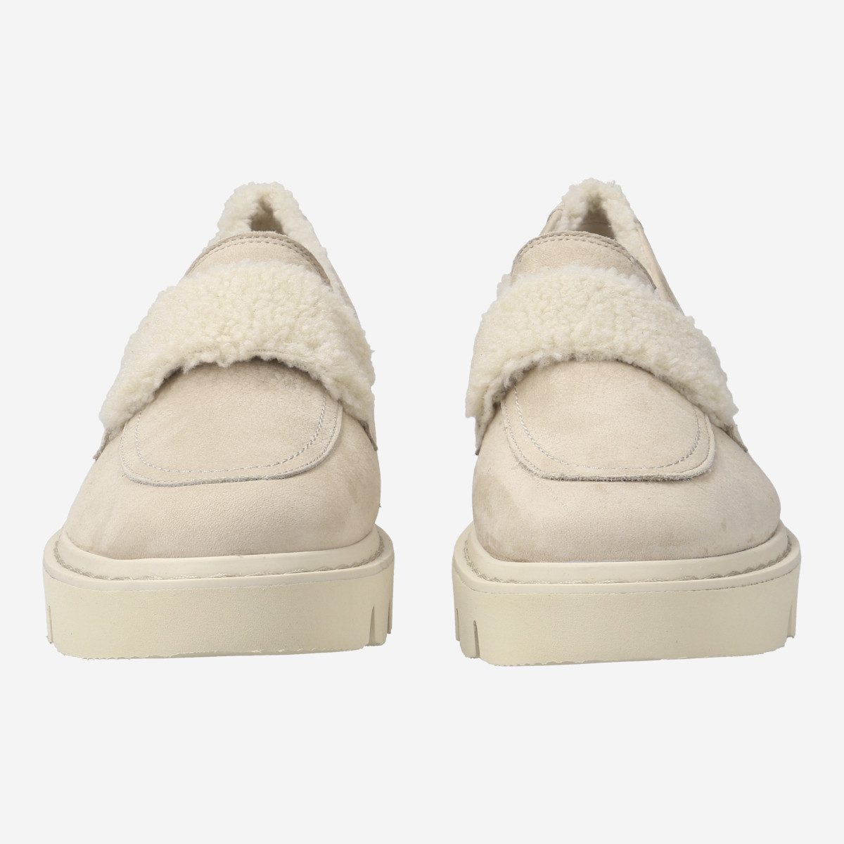 Paul Green Paul Green 1036-004, Warmfutter, Slipper & Mokassin, Beige, Dame günstig online kaufen
