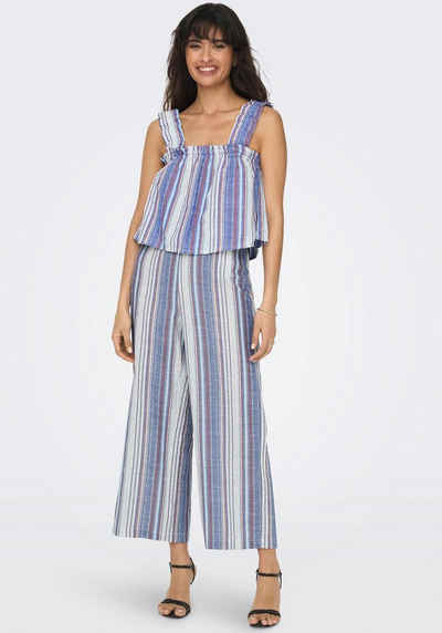 ONLY Schlupfhose ONLTHYME MW LONG STRIPE CULOTTE PNT