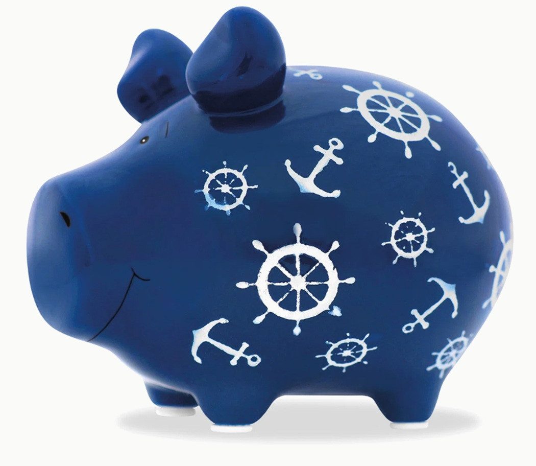 Sparschwein Company Spardose Sparschwein Company Maritimes Sparschwein "Nautilus" B12,5×H9×T9
