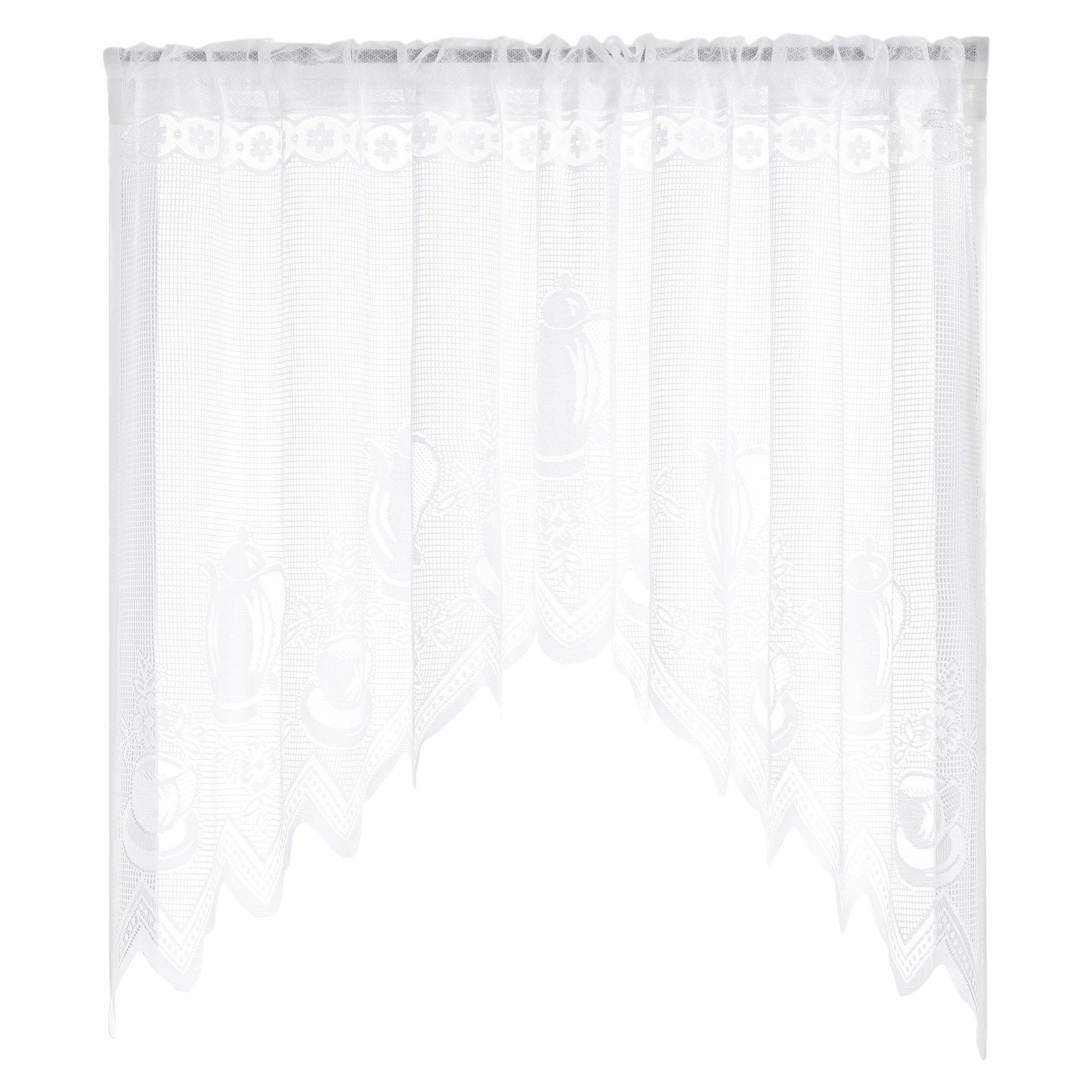 Joyswahl Raffrollo, mit Stangendurchzug, Kuvert Gardine günstig online kaufen