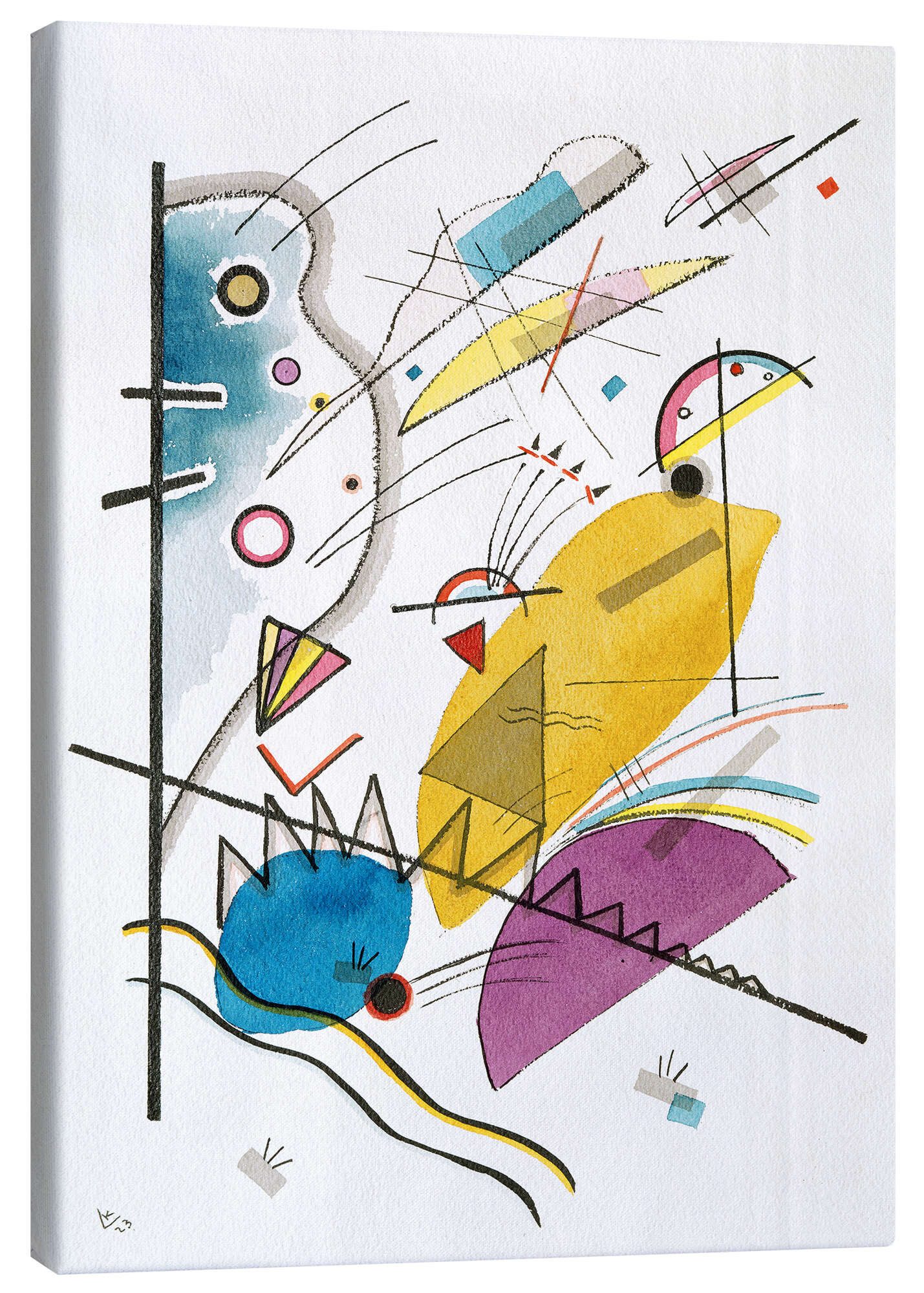 Leinwandbild Wassily Kandinsky