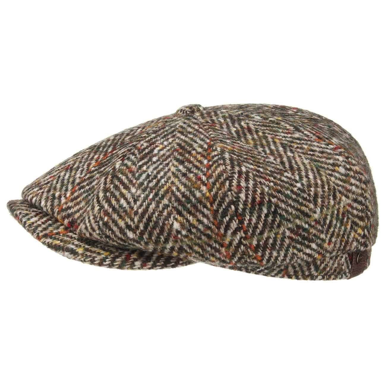 Stetson Flat Cap (1-St) Schirmmütze mit Schirm, Made in the EU 347