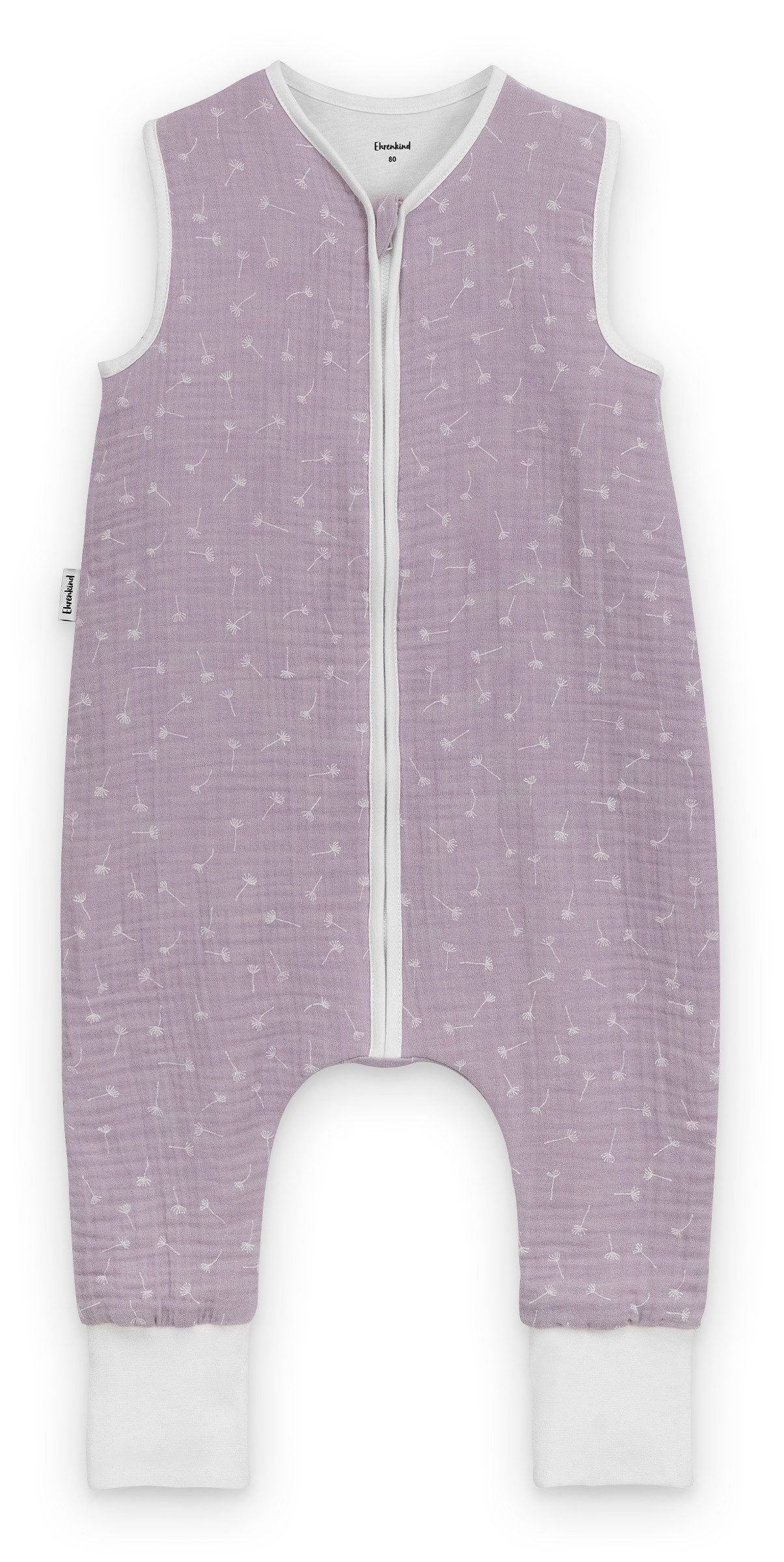 Babyschlafsack aus Musselin, Premium Schlafsack mit Füßen