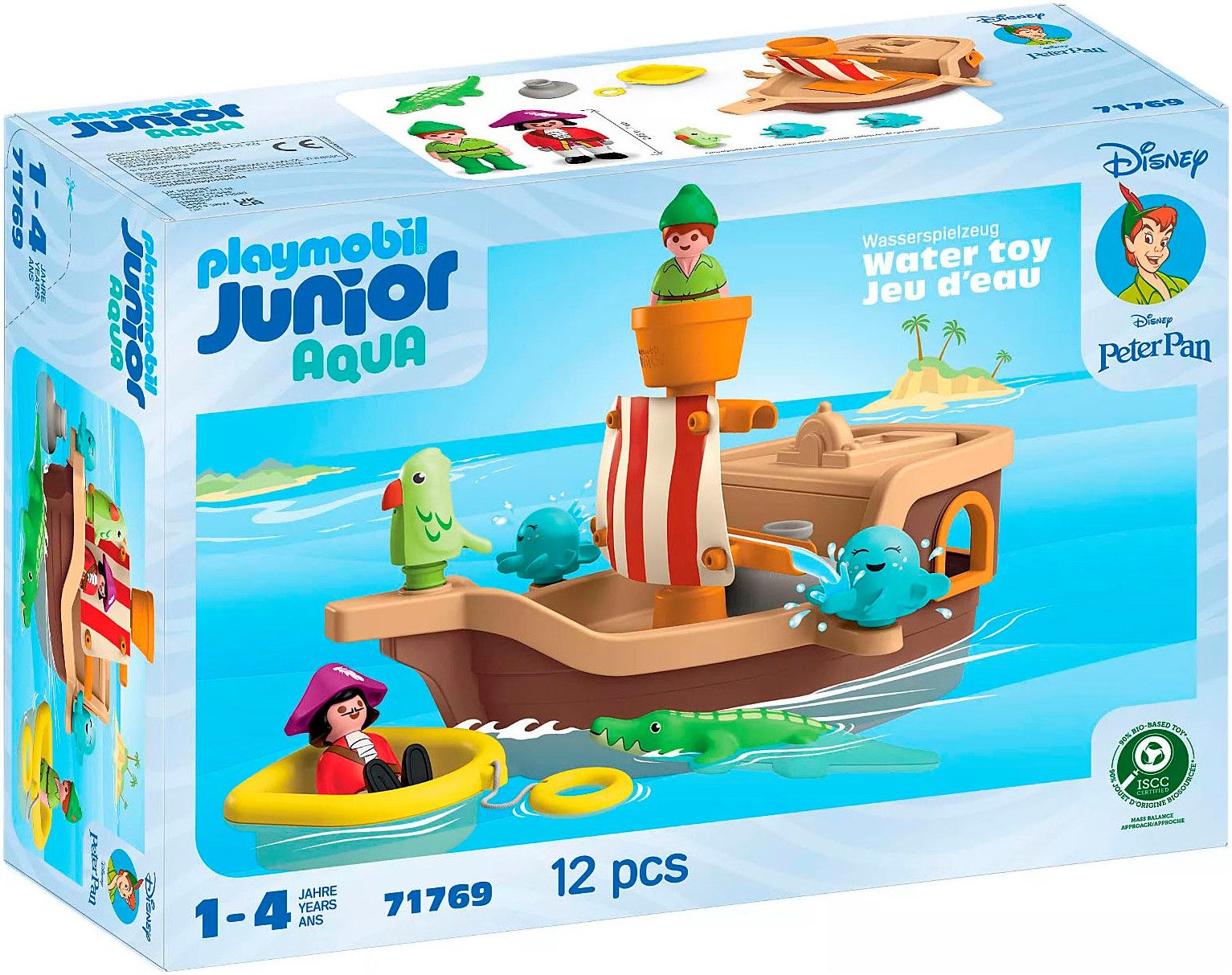 Playmobil® Peter Pans Piratenschiff mit Wasserspritzspaß (71769), JUNIOR & günstig online kaufen