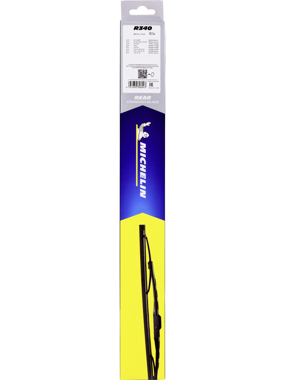 Michelin Scheibenwischblätter Michelin Scheibenwischer Heck R340 340mm