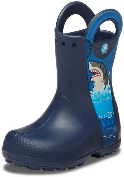 Crocs »FunLab Shark Patch Rain Boot« Stiefel