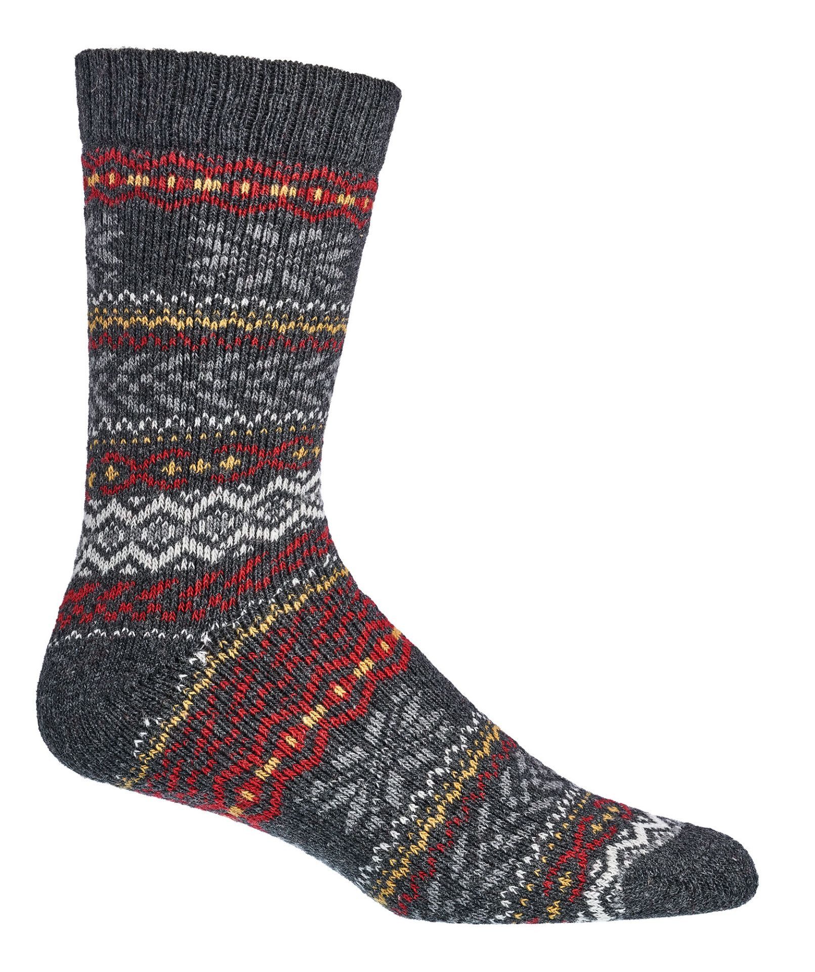 Wowerat Freizeitsocken 2 Paar Hygge-Socken mit Wolle, Damen & Herren, schöne Farben sortiert
