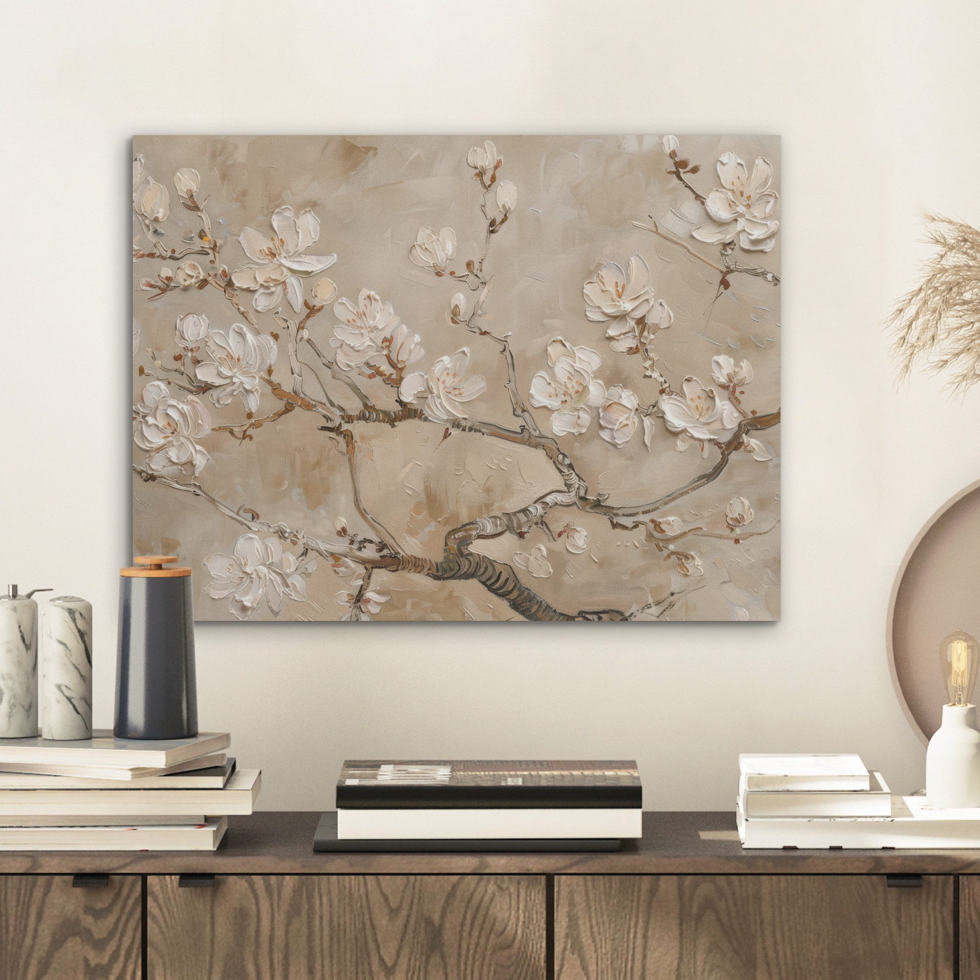 MuchoWow Gemälde Blumen - Modern - günstig online kaufen