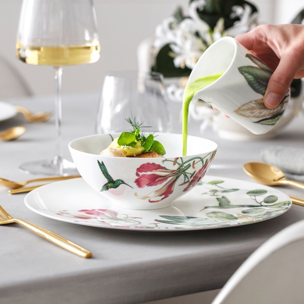 Villeroy & Boch Signature Müslischale Avarua Bowl, 400 ml, weiß/bunt, Porzellan, (1-tlg), Premium Bone Porcelain, spülmaschinenfest, Made in Germany