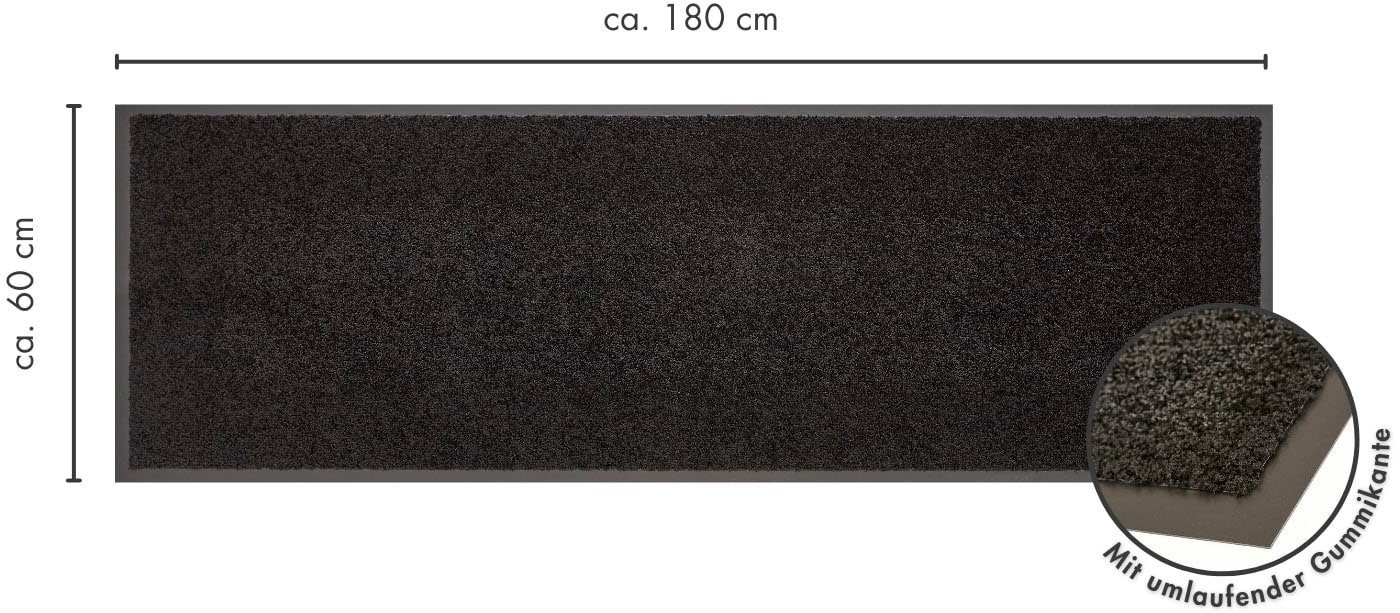 Fußmatte Verdi, Andiamo, rechteckig, waschbar auch grau mm, überdachten Schmutzfangmatte, Außenbereich Höhe: für geeignet, 6