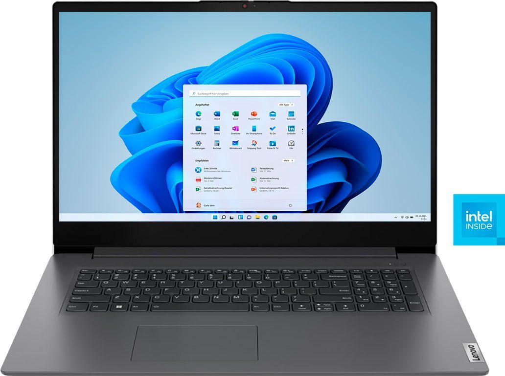 Lenovo V17-IRU Notebook (43,9 cm/17,3 Zoll, Intel U300, UHD Graphics, 8 GB, 512 GB SSD)