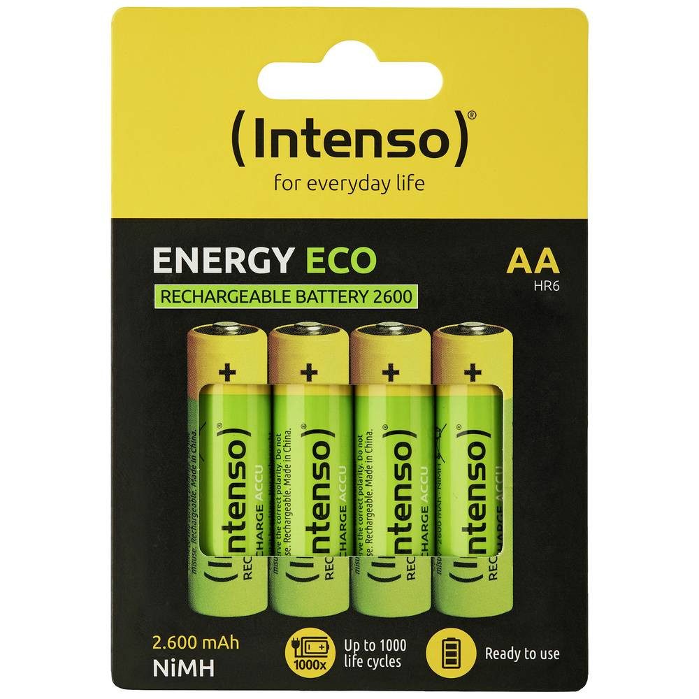 Intenso 2600mAh HR6 AA 4er Pack 7505624 Akku