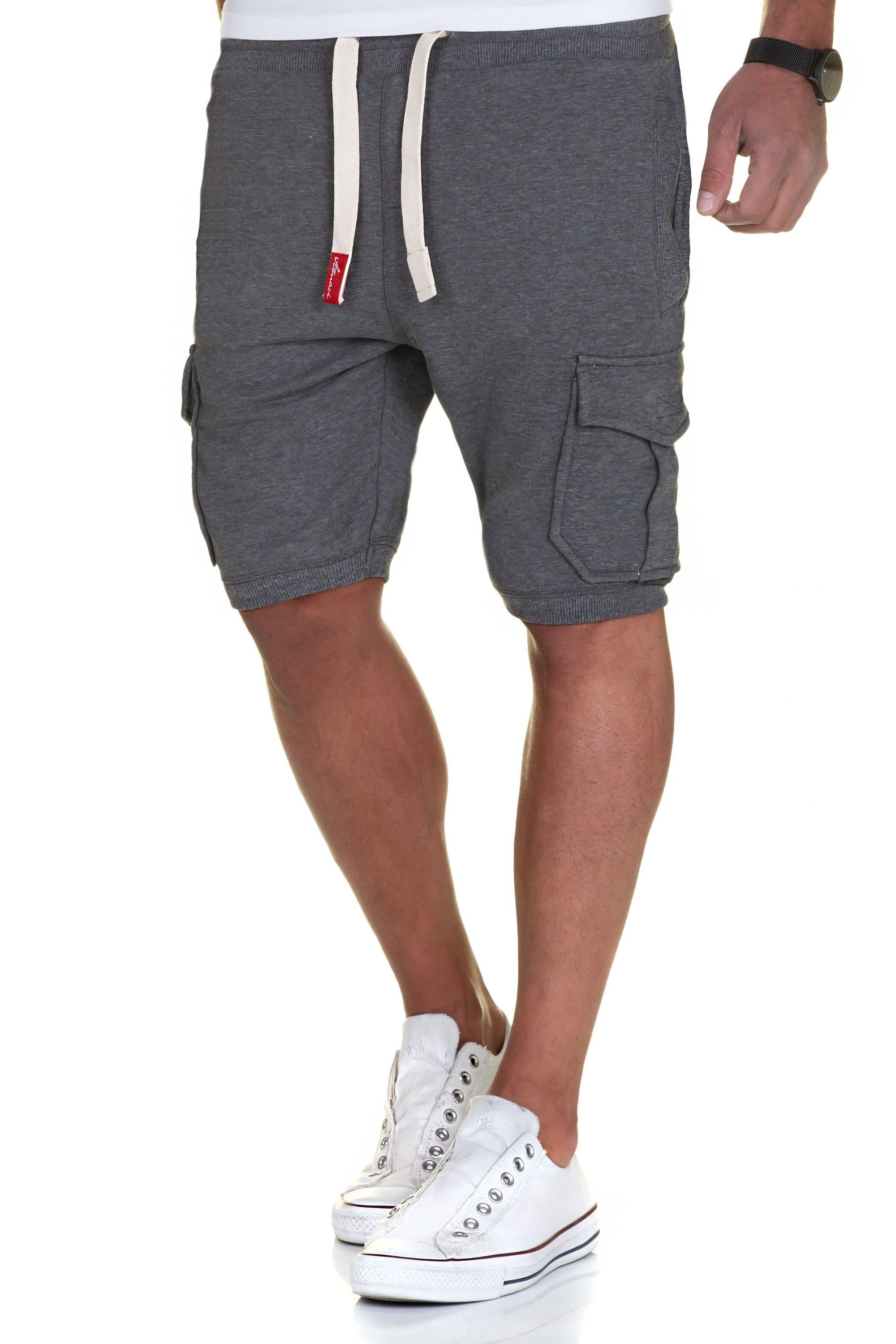 Amaci&Sons Sweatshorts ECORSE Sweathose Herren Bermuda Bequeme Kurze Männer Hose