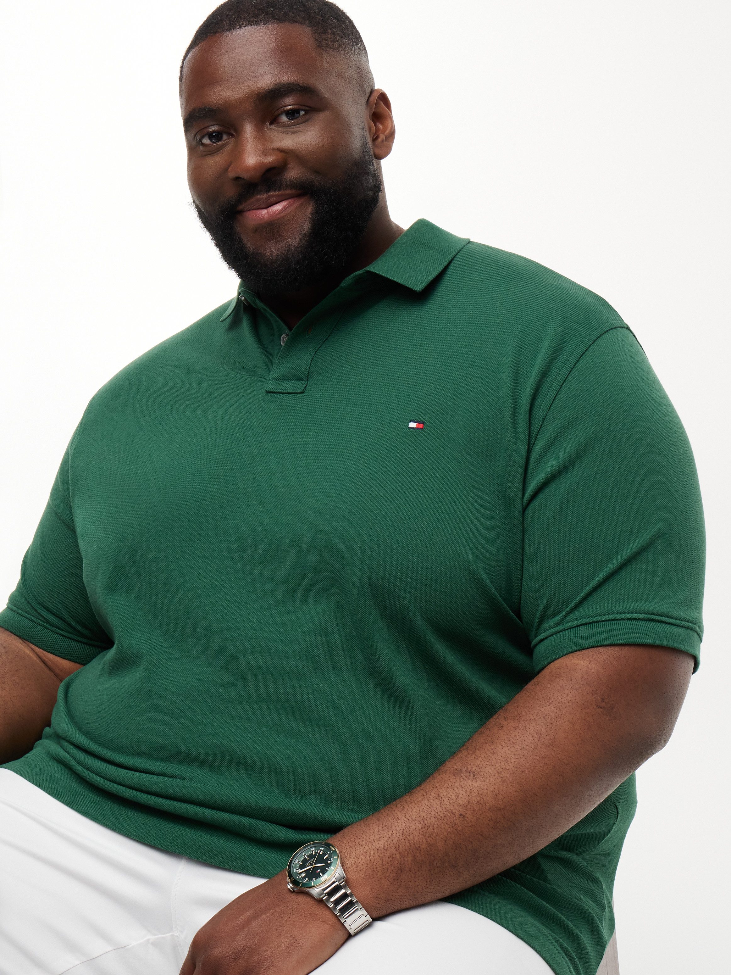 Tommy Hilfiger Big & Tall Poloshirt BT-1985 REGULAR POLO Große Größen – Bild 4 von 5